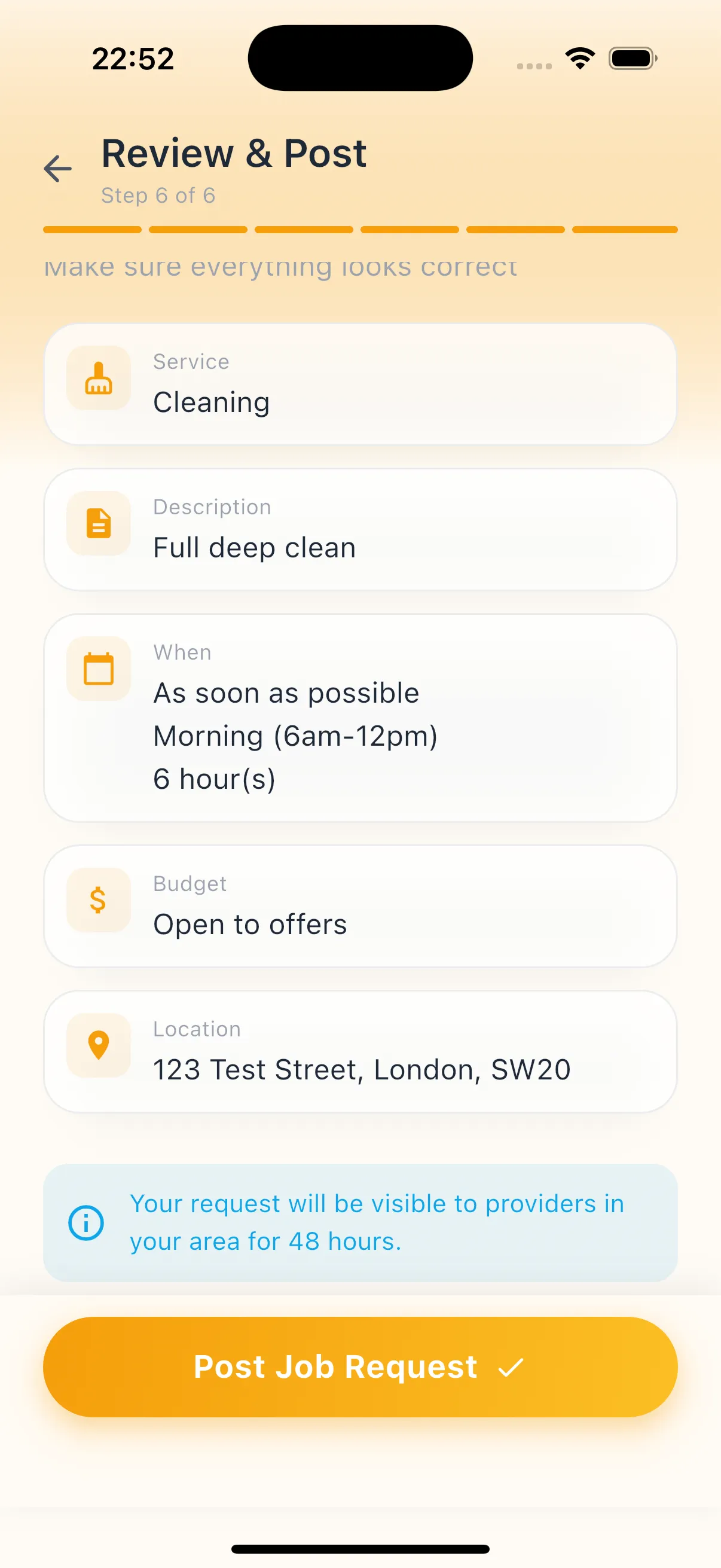 Post a Job in 60 Seconds